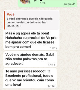 Bento - maltês (11 meses): tinha muita dependência emocional com a tutora, chegava a ter até fezes com sangue. Não estava aceitando ração pura e as vezes colocava alguns alimentos e mesmo assim não aceitava todos os dias.